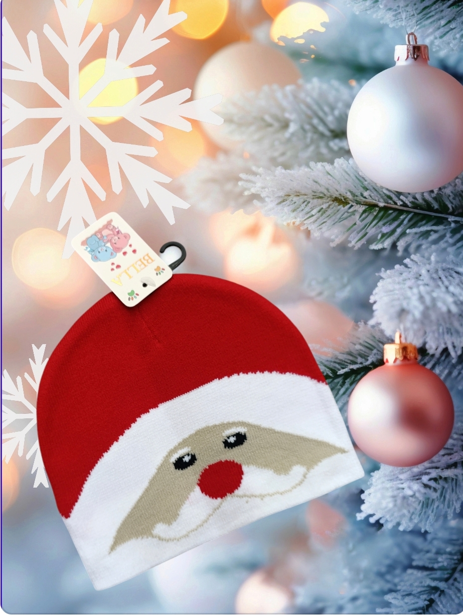 Cappello a cuffia per bambini serie Natale modello Babbo Natale 2.0 - immagine 8