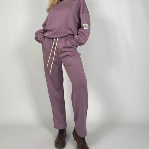 Tuta donna Winter collection modello New York  serie Manhattan colore Malva