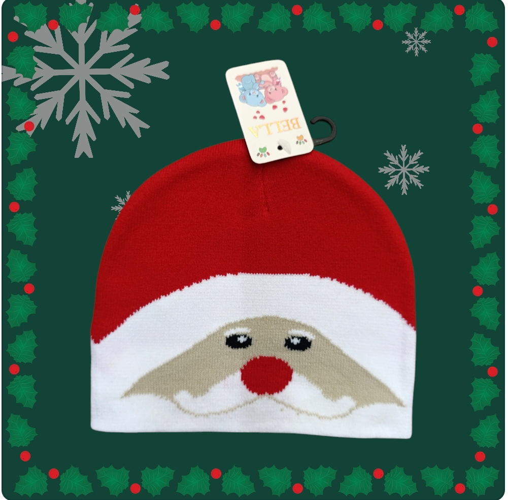 Cappello a cuffia per bambini serie Natale modello Babbo Natale 2.0 - immagine 7