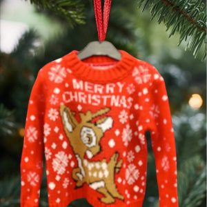 Maglione neonato Natale 2024 modello Bamby
