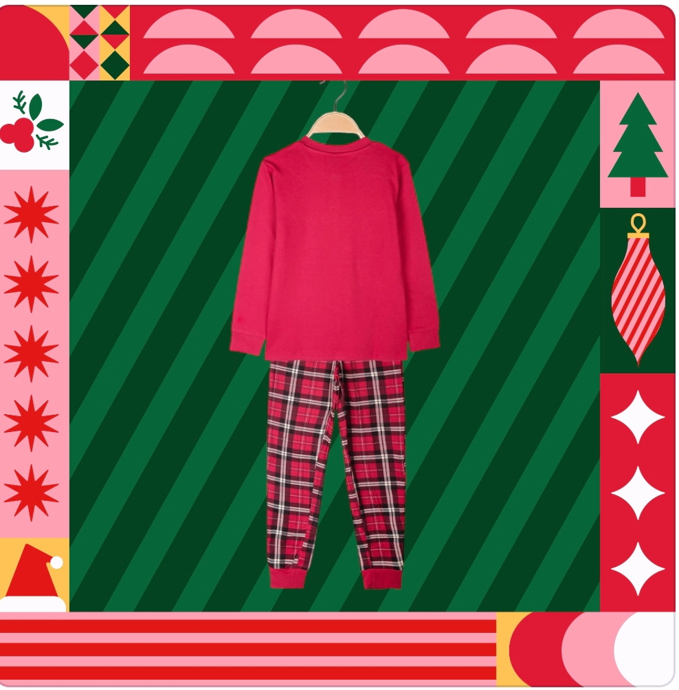 Pigiama Natale 2024 bambino marca Sabor Disney modello Minnie (Topolina) - immagine 8