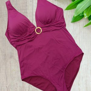 Costume intero  oversize modello  colore Total bordeaux in taglia 60/8XL