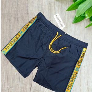Costume uomo a pantaloncino marca Bikkembergs serie BKK colore Blue taglia XL