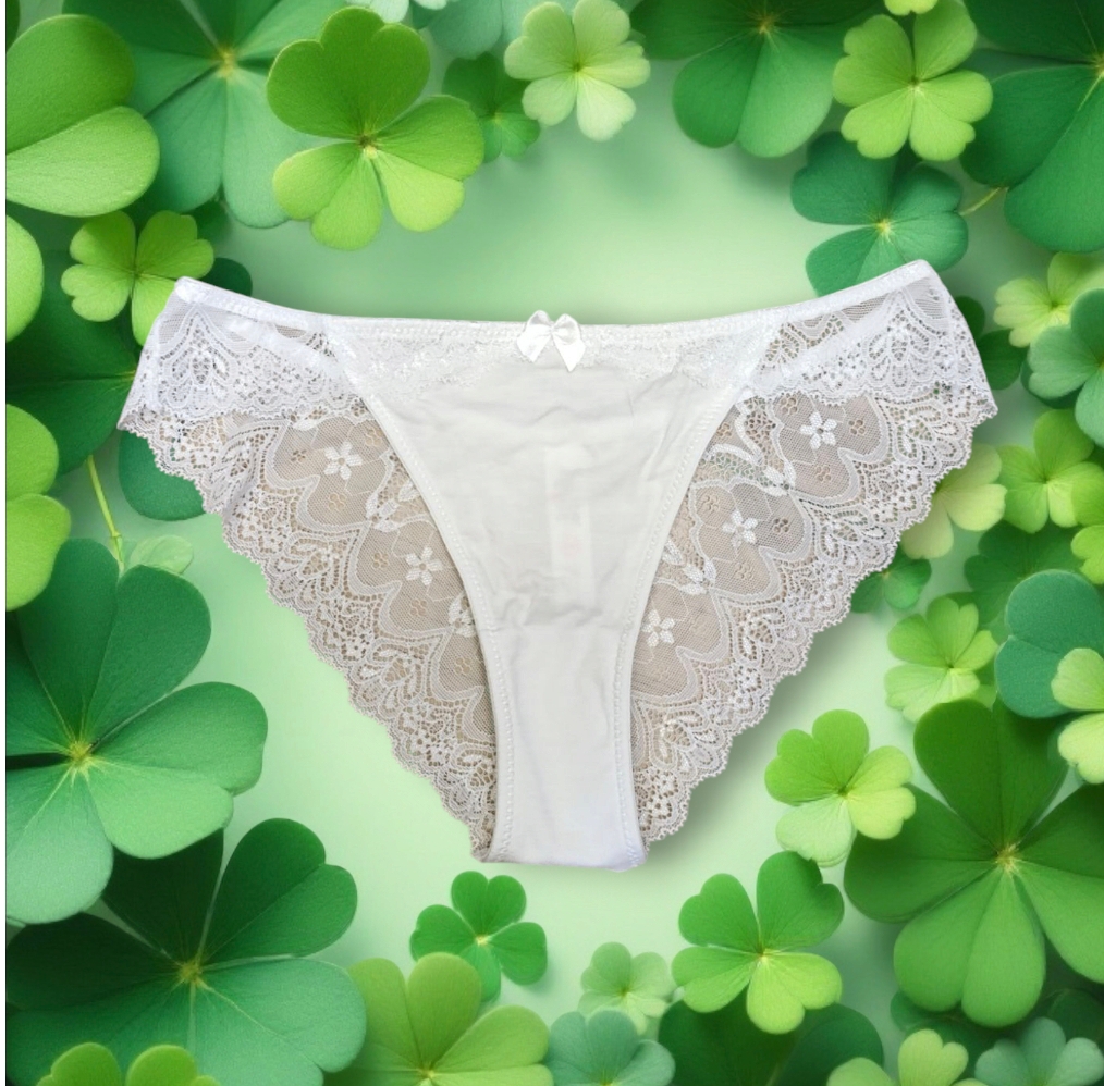 Completino intimo per sposa push up Love and Bra in pizzo e con slip brasiliana - immagine 4