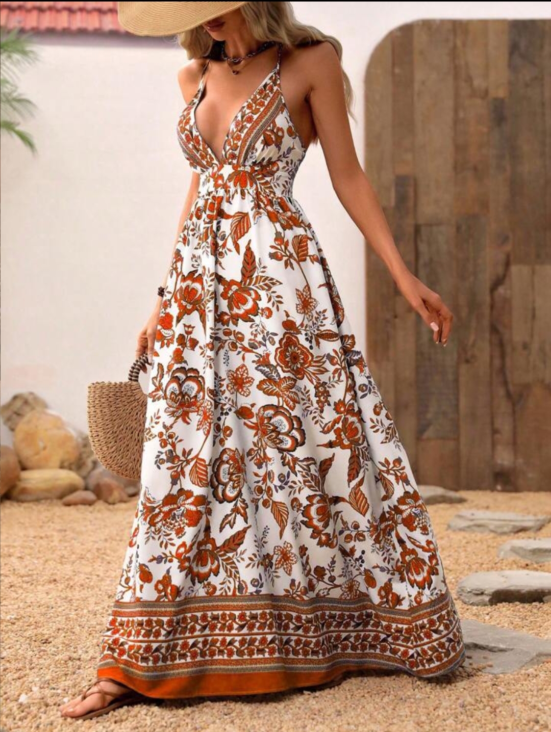 Vestito donna serie moda mare Positano modello Capri - immagine 5