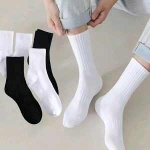 Calzini in cotone di spugna modello ” NO LOGO” in confezione da 6 paia a soli 5€