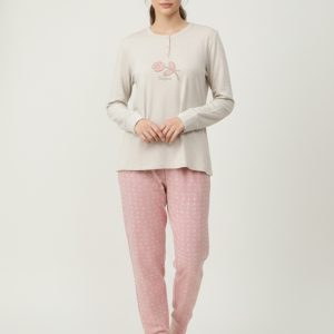 Pigiama Donna invernale marca Irge in Punto Milano – Comfort e Stile Soft Crema