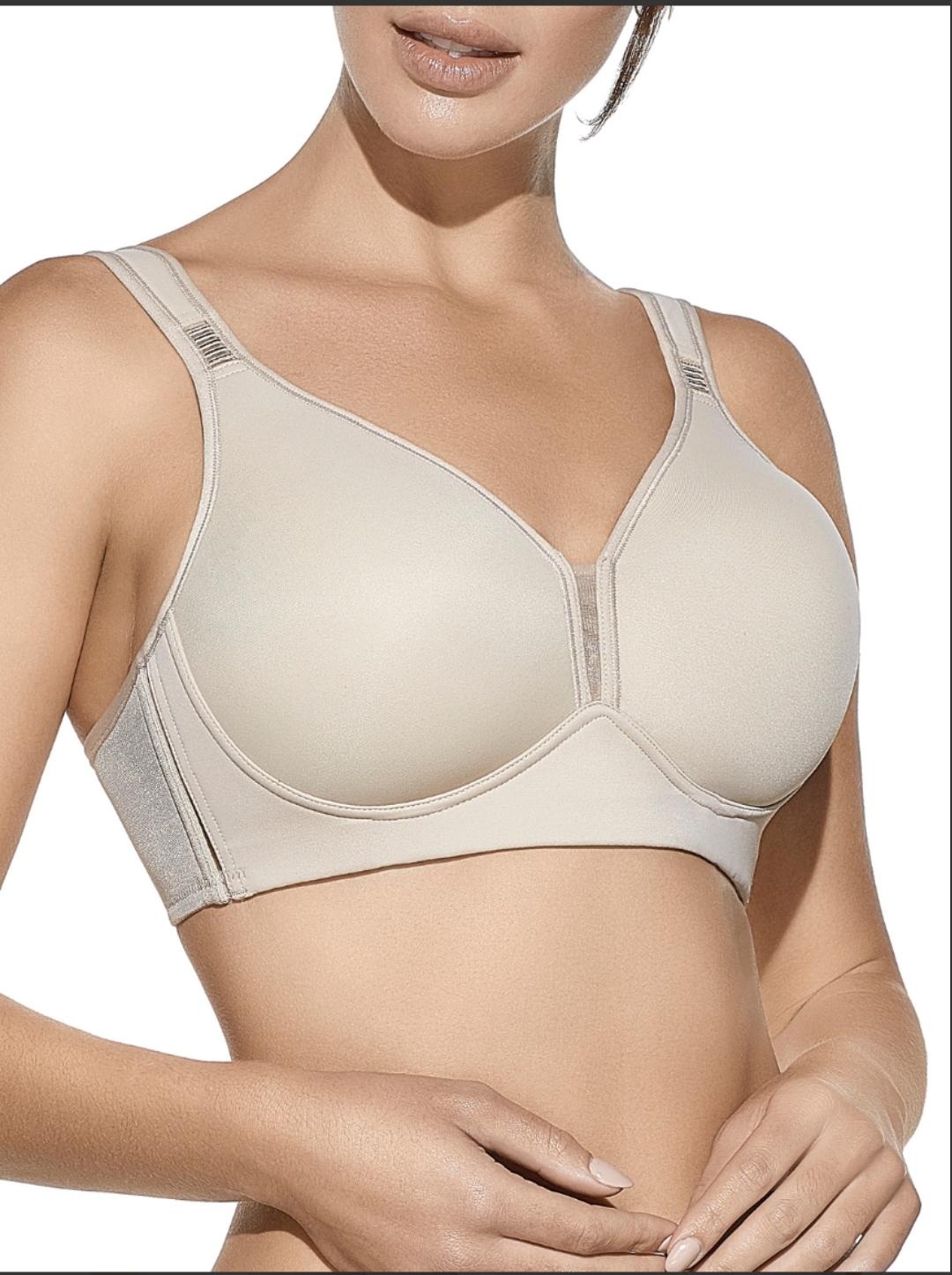 Reggiseno marca Creaciones Selene – Modello Eloisa in Coppa D leggermente imbottito e senza ferretto. - immagine 6