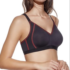 Reggiseno sportivo/post operatorio marca Creaciones Selene mod. Nora aperto avanti senza cuciture sulle coppe