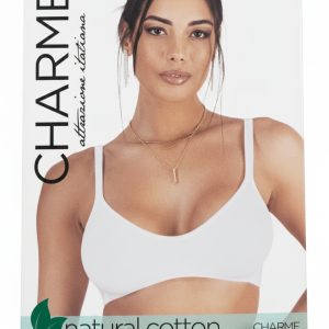 Reggiseno Brasserie marca Charme Modello Emma in Natural Cotton Elasticizzato