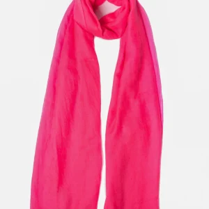 Sciarpa Mirror in the Sky in cachemire fuxia