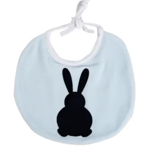 Bavetta in ciniglia con stampa floccata