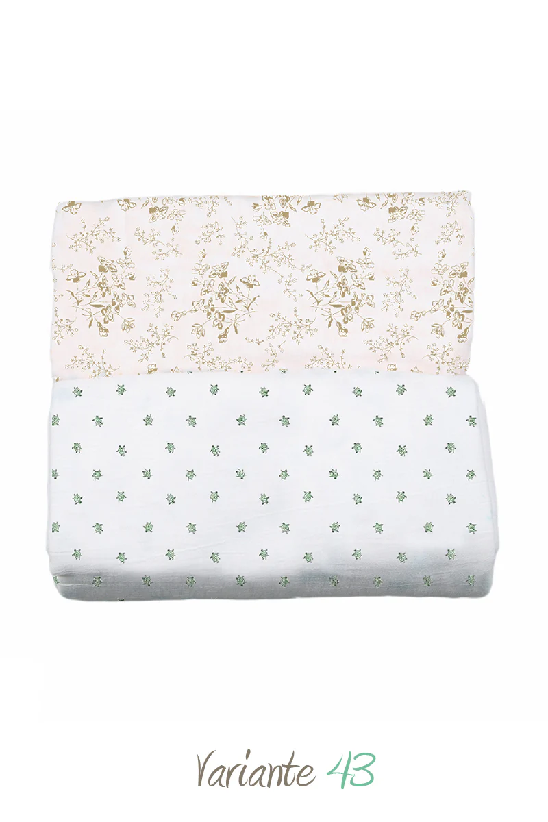 2 Mussole in 100% cotone organico - immagine 6