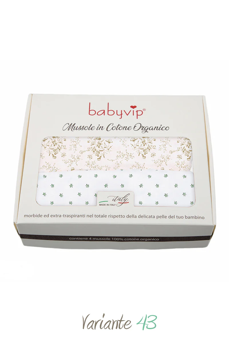 2 Mussole in 100% cotone organico - immagine 7