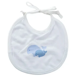 Bavetta in tela di cotone con stampa