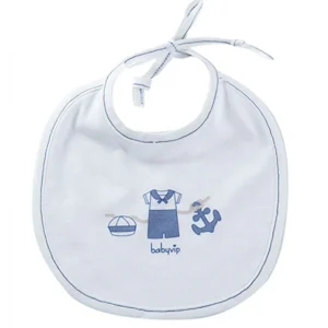 Bavetta in tela di cotone con stampa