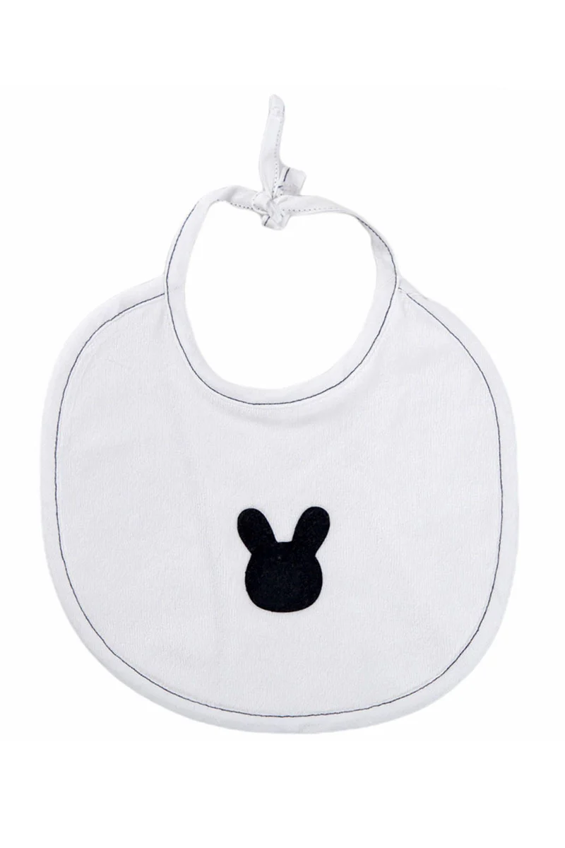 Bavetta in ciniglia con stampa floccata - immagine 3