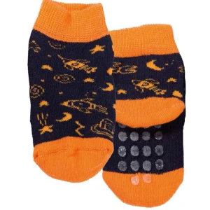 Calzino in spugna con applicazione antiscivolo