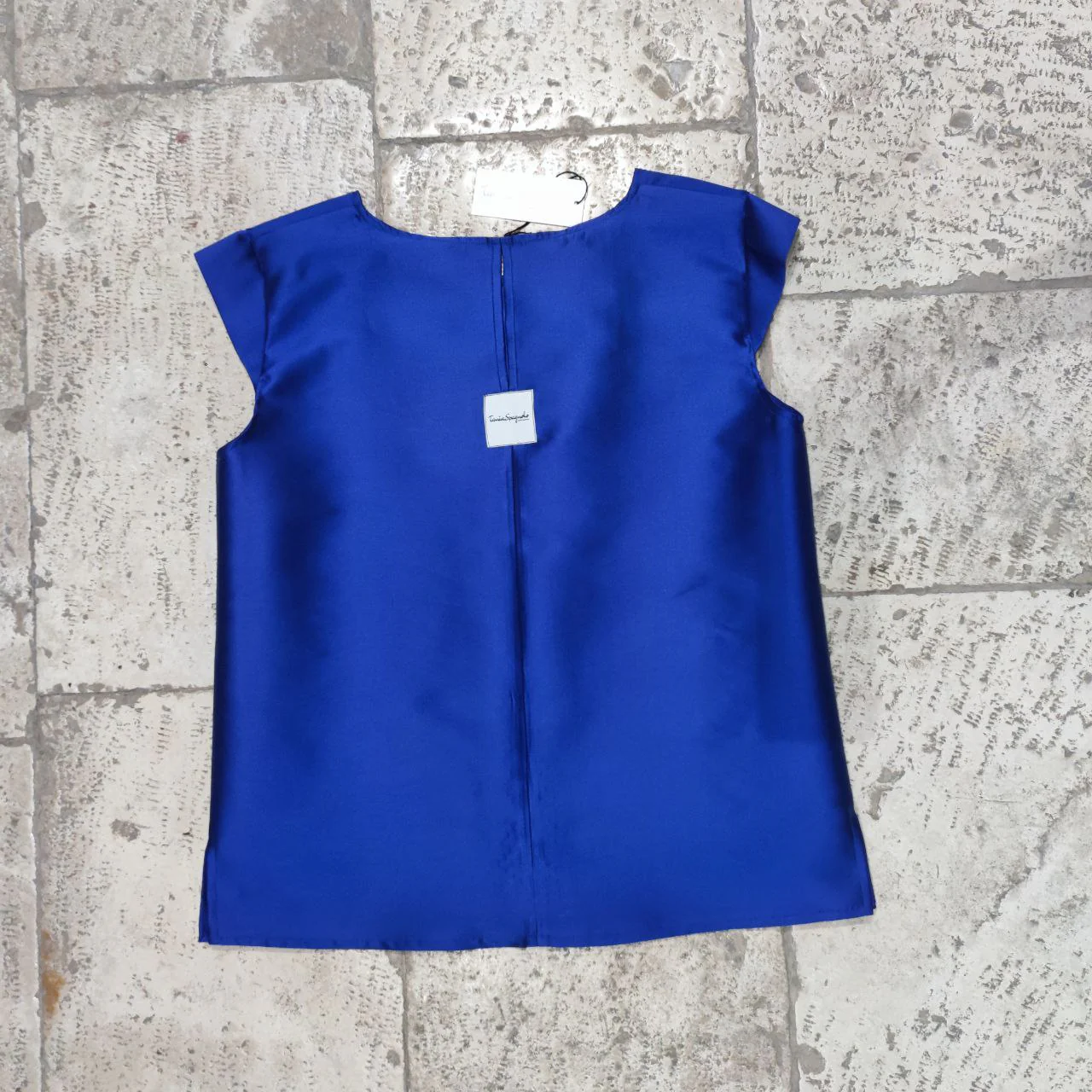 COMPLETO TIAKI SHANTUNG MISTO-SETA BLUETTE - immagine 5