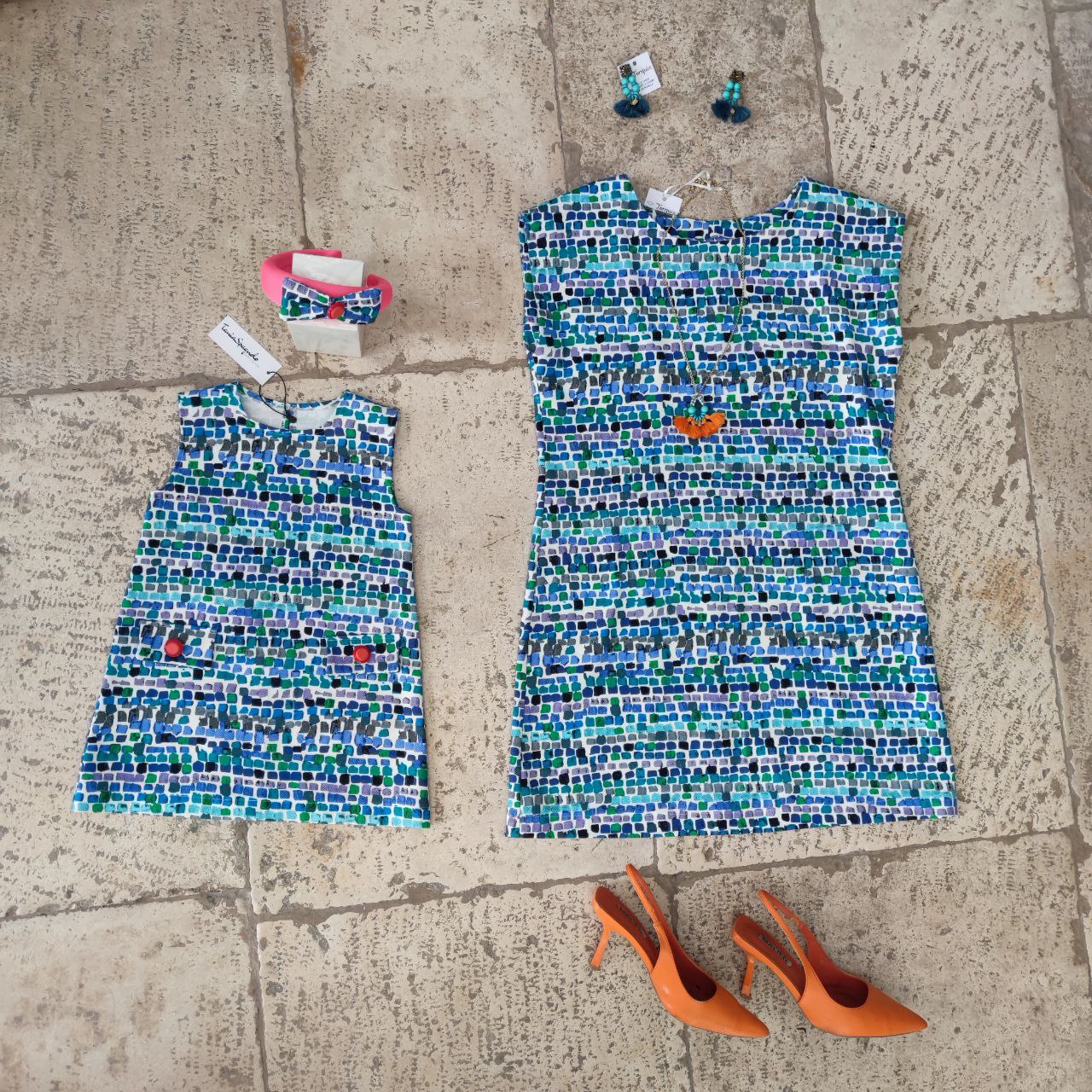 KIDS VESTITO BIMBA MINI-ME CUBETTI - immagine 5