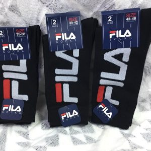 Calzini Fila in cotone unisex confezione da 2 paia