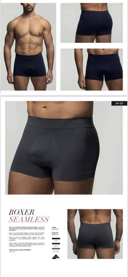 Boxeruomo marca Pompea in microfibra morbida ed elasticizzata in confezione da 3 pezzi - immagine 3