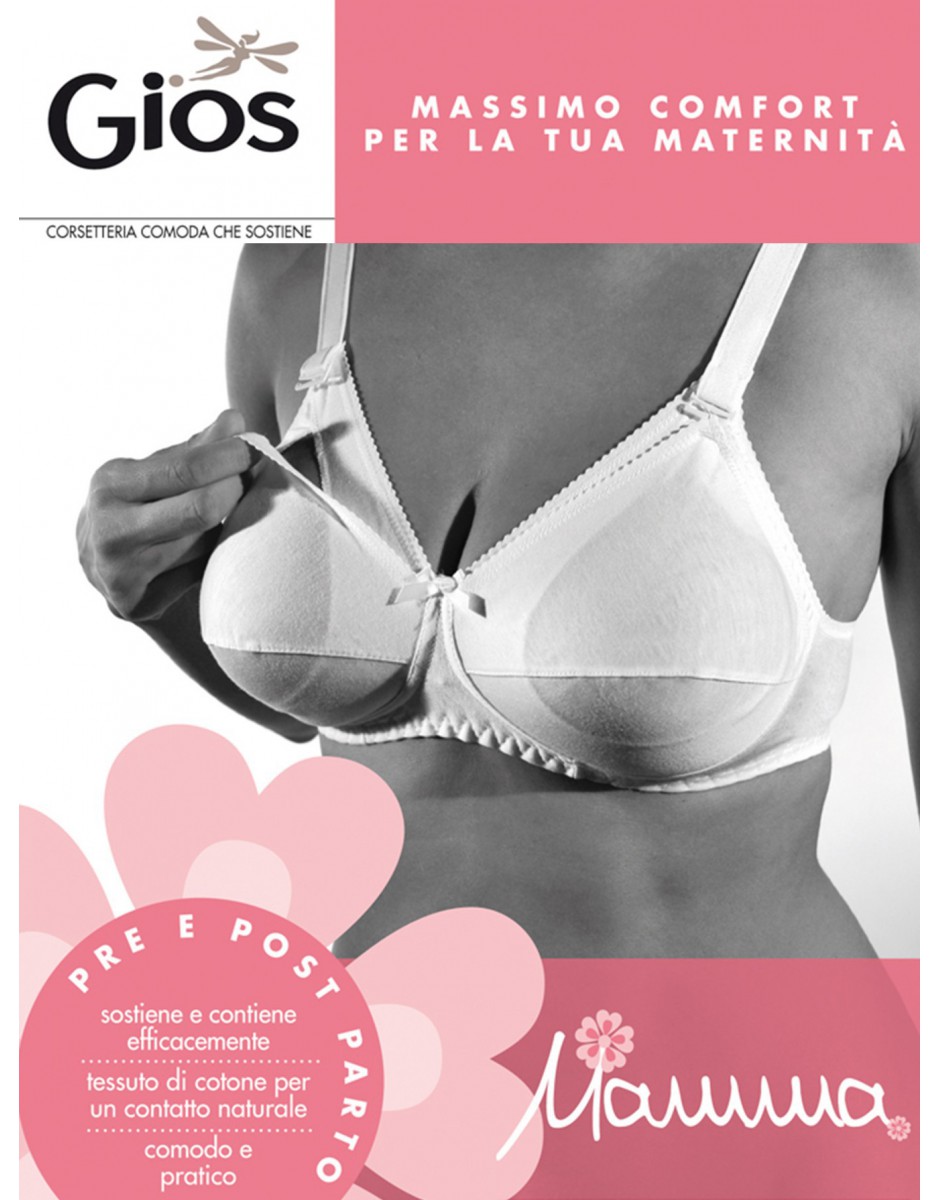Reggiseno marca Gios linea Mamma art. 280 in cotone elasticizzato - immagine 2
