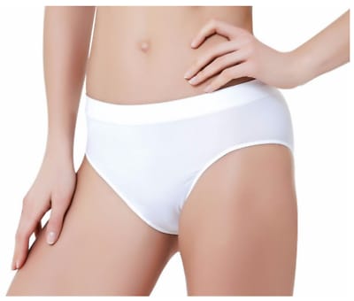 Slip donna Ilary vita alta in microfibra confezione da tre pezzi - immagine 2
