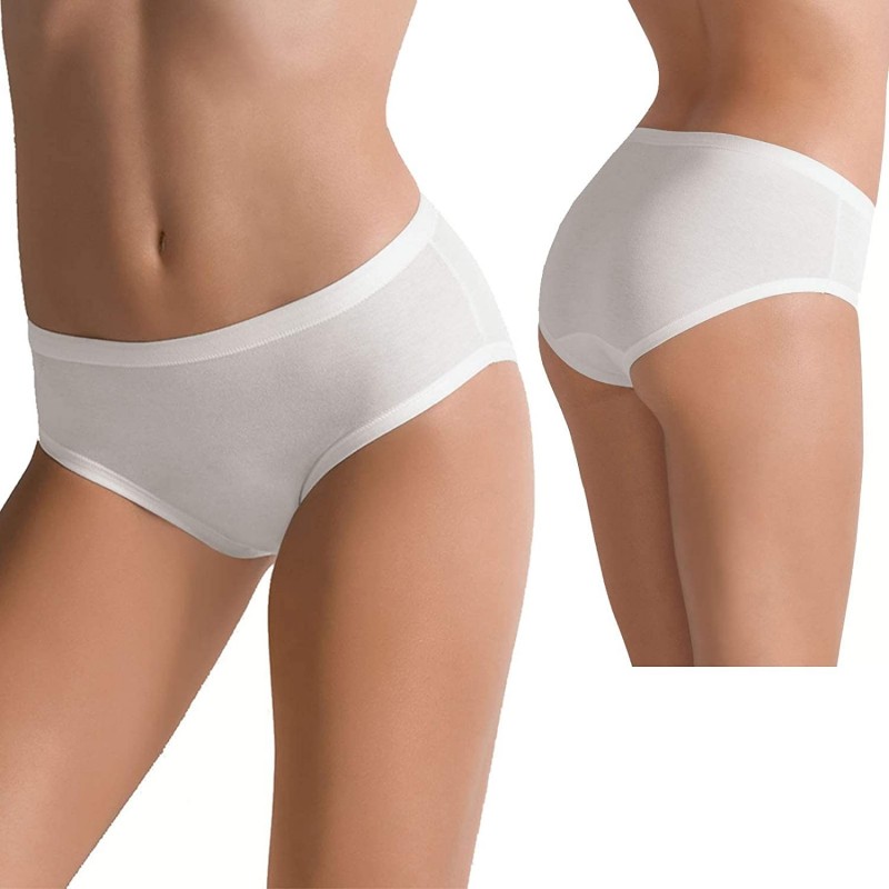 Slip midi donna marca Cotonella serie Essential art. 3363 confezione da tre pezzi - immagine 3