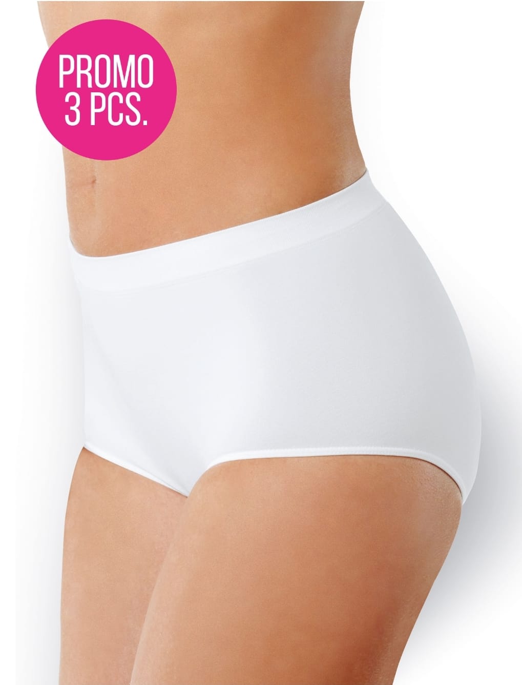 Slip donna Intimidea in microfibra mod. coulotte (maxi) confezione da 3 pezzi - immagine 2
