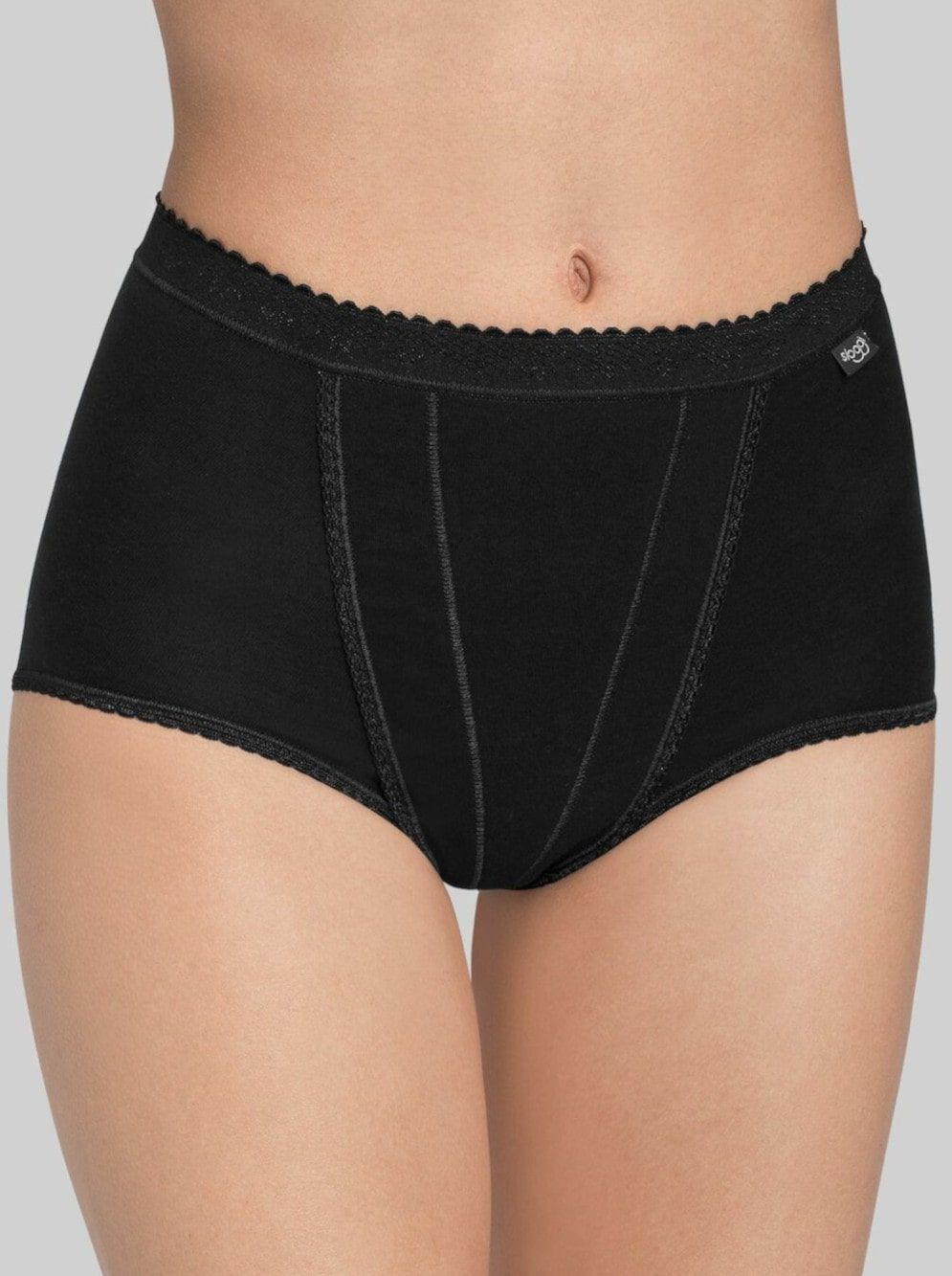 Slip donna marca Sloggi modello Control Maxi in cotone contenivo elasticizzato in confezione da 2 pezzi - immagine 9