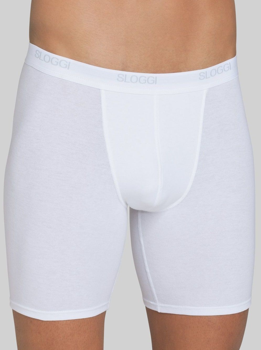 Boxer uomo marca Sloggi modello Long Basic in cotone elasticizzato