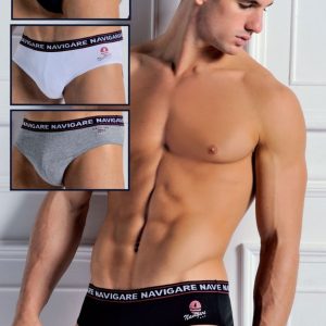 Slip uomo marca Navigare articolo 324 con elastico esterno in confezione di 6 pezzi