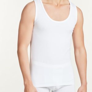 Canotta spalla larga uomo Ragno in 100% cotone confezione da 2 pezzi