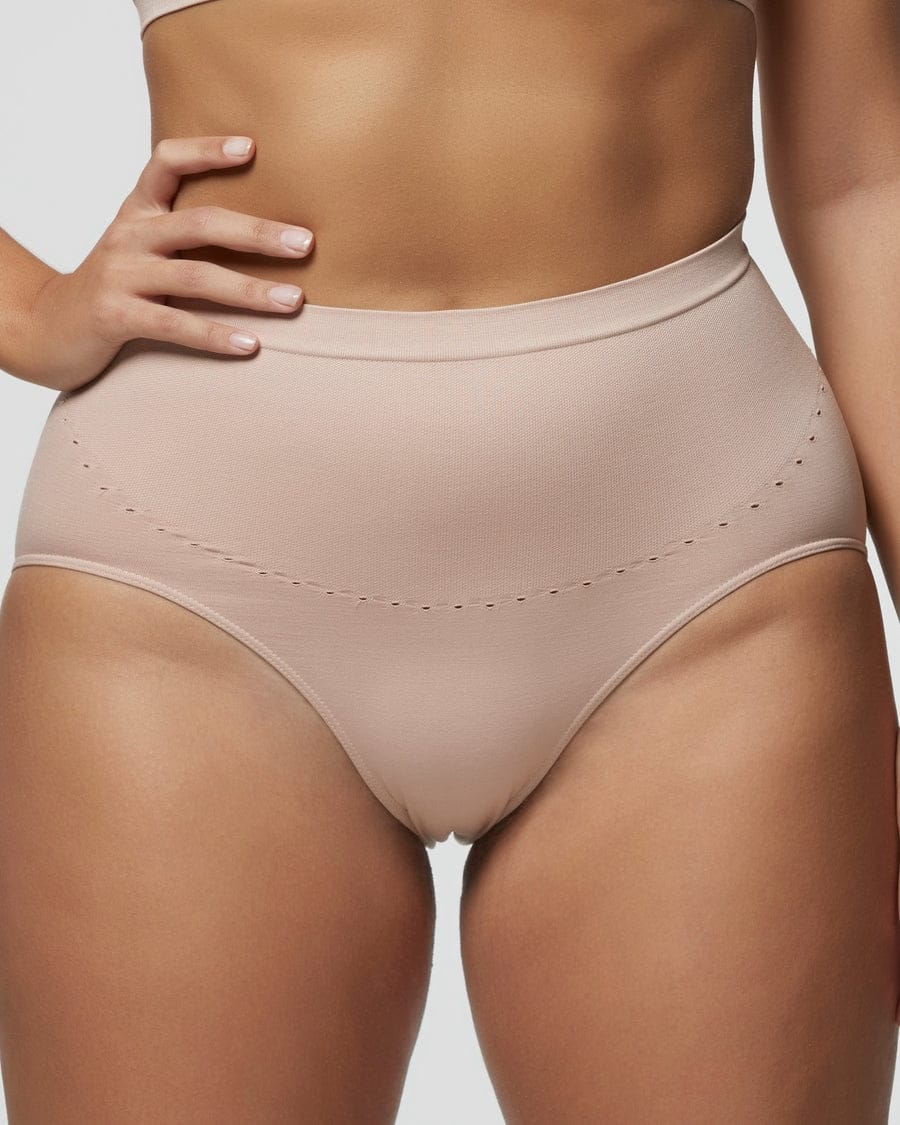 Slip contenitivo donna Pompea modello comfort size senza cuciture - immagine 4