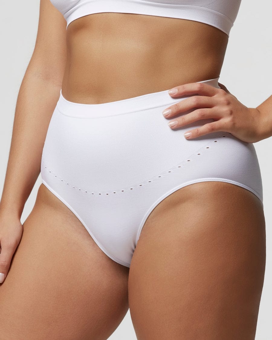 Slip contenitivo donna Pompea modello comfort size senza cuciture - immagine 2