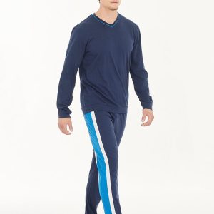 Pigiama uomo Ragno art. U464N2 col. 139F a maniche lunghe 100% puro cotone