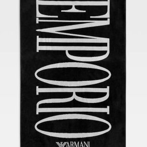 Telo mare Emporio Armani in cotone di spugna
