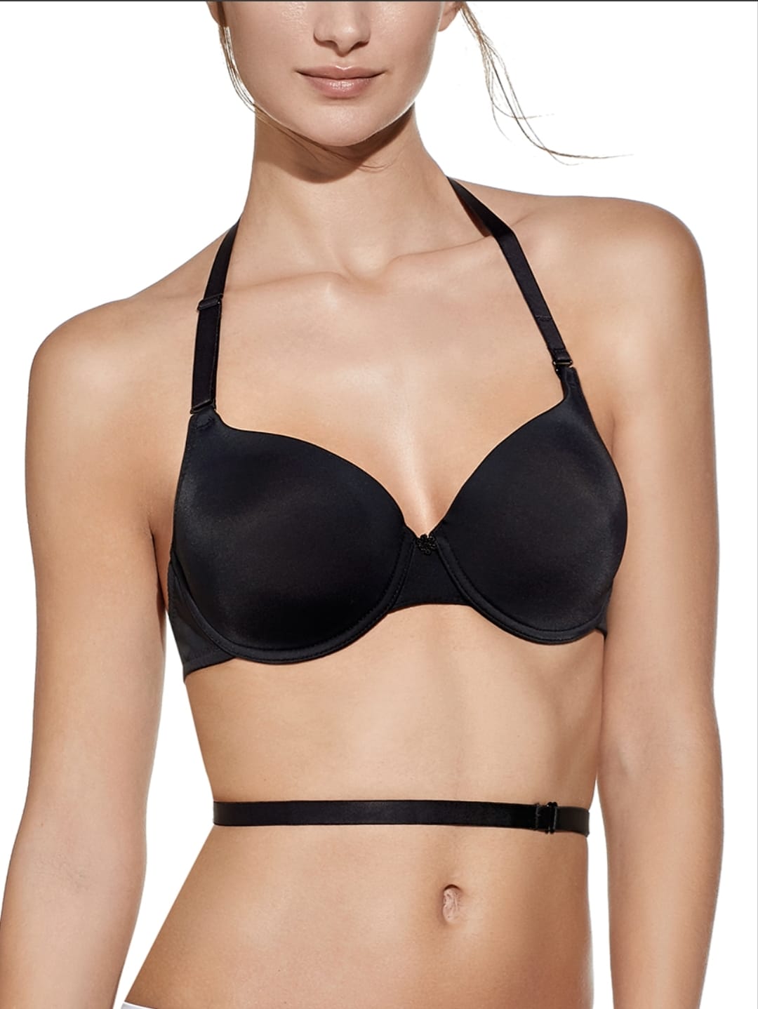 Reggiseno Selene mod. Rosa multi posizione liscio con ferretto - immagine 5