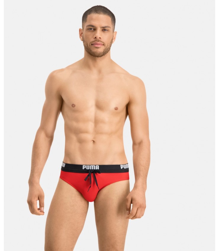 Costume uomo a slip Puma con elastico esterno parlato