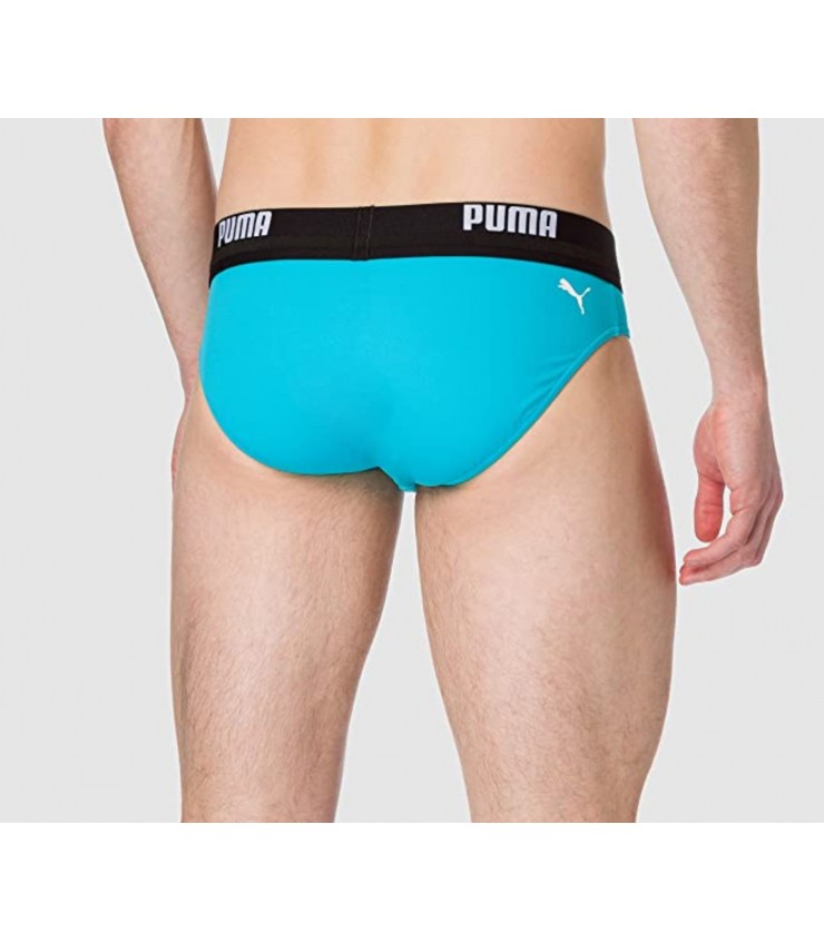 Costume uomo a slip Puma con elastico esterno parlato - immagine 7