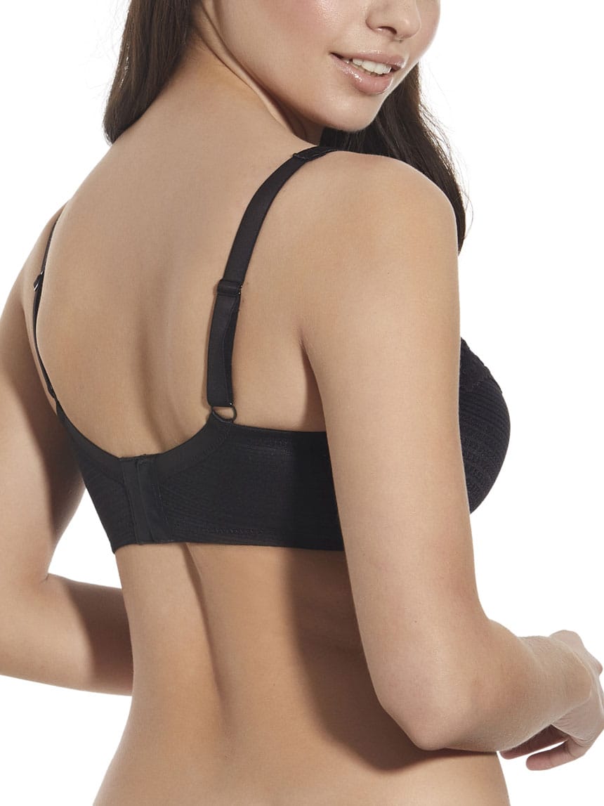 Reggiseno Selene mod. Lara con inserti laterali in tulle con ferretto in coppa C - immagine 7