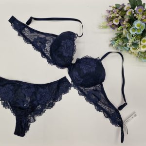 Completino intimo Blù Lormar Prestige con reggiseno push up
