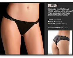 Completino intimo push up Love and Bra in pizzo e con slip brasiliana - immagine 9