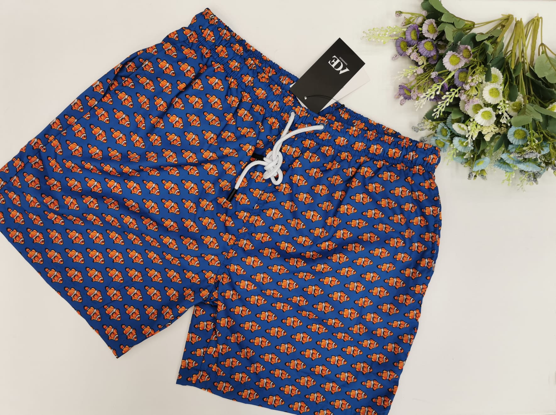 Costume uomo a pantaloncino modello “Nemo”