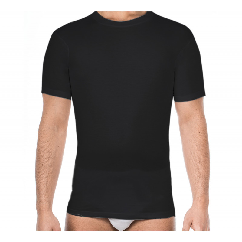 Maglie uomo Liabel in caldo cotone mezza manica girocollo - immagine 3