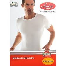 Maglia uomo Liabel a mezza manica girocollo lana e cotone art 5321 - immagine 3