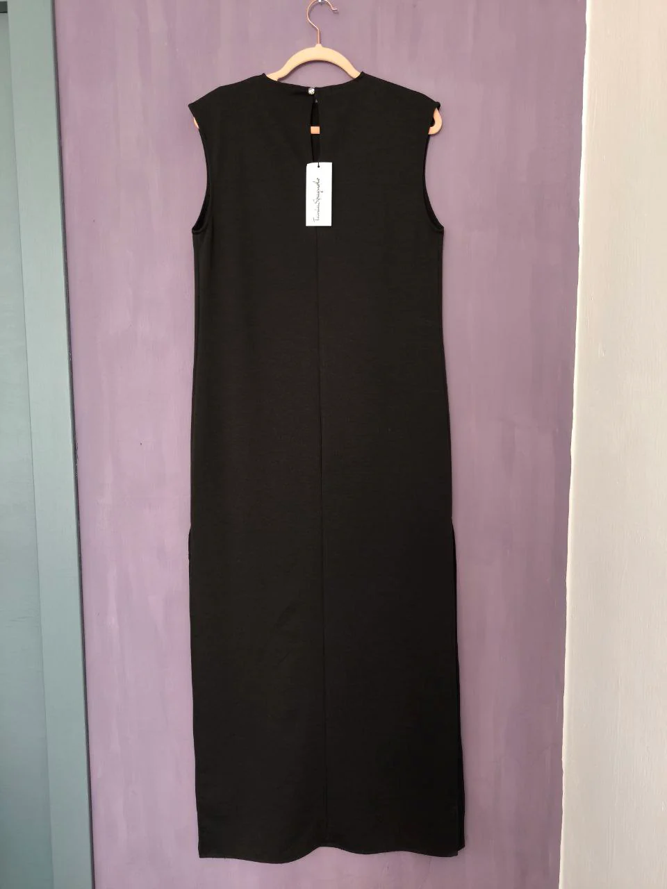 Abito lungo stile giapponese con spacchi laterali - immagine 5