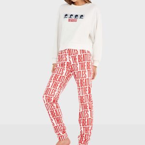 Pigiama Donna marca Gisela – Collezione “The Beatles” in Caldo Cotone
