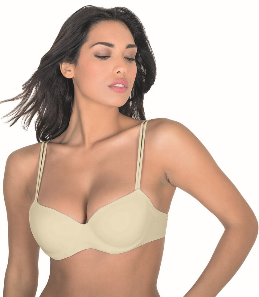 Reggiseno marca Aris Modello Cinzia – Coppa B Imbottita Preformata con Ferretto - immagine 4